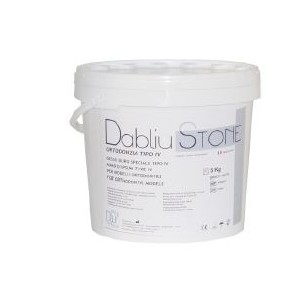 Dabliu Stone tipo IV extra duro ortodontico DW