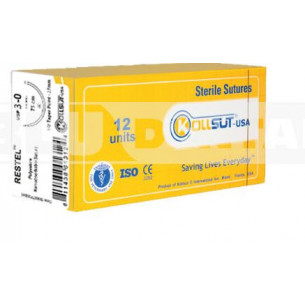 Suture 3/8  Restel TM  Tapercut e tagliente Poliestere DW