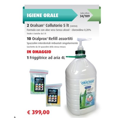 Promozione Oralprox Refill&Oralsan