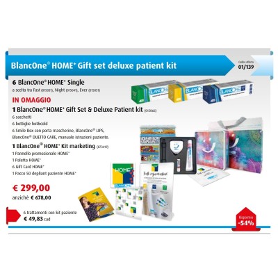 BlancOne HOME+Gift set deluxe patient kit