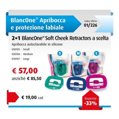 Promozione 2+1 BlancOne APRIBOCCA  IDS