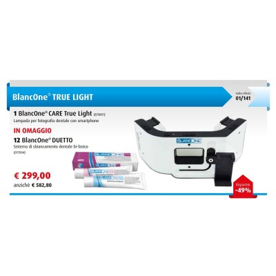 Promozione BlancOne TRUE LIGHT