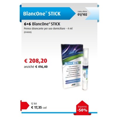 Promozione BlancOne STICK