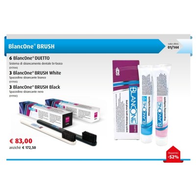 Promozione BlancOne BRUSH