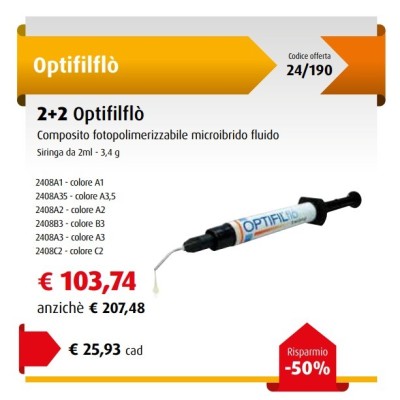 Promozione 2+2  OptifilFlò